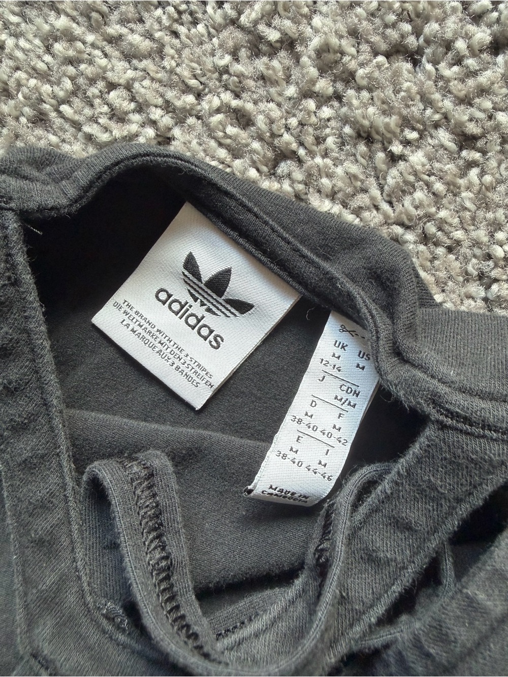 adidas Black Maxi Dress with White Side Stripes - Picture 4 of 8